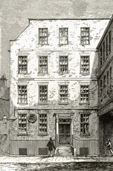 Maison du Dr Samuel Johnson au 17 Gough Square, de 